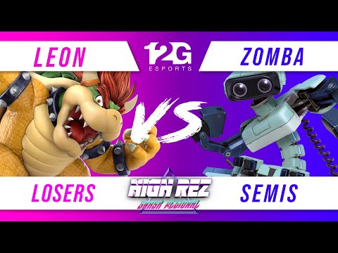 High Rez - LeoN (Bowser) v. Zomba (Rob) - Losers Semis