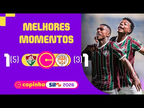 Gols e lances de Fluminense x Referência