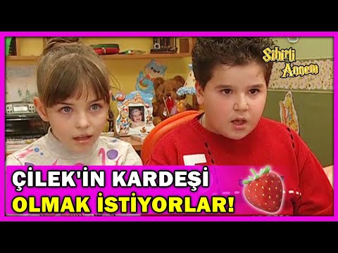 Cem ile Ceren, Çilek'in Kardeşi Olmak İstiyorlar! - Sihirli Annem Özel Klip