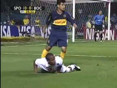 Drible Espetacular - Dagoberto vs Boca Juniors