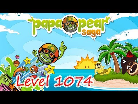 Papa Pear Saga Level 1074 (NO BOOSTERS)
