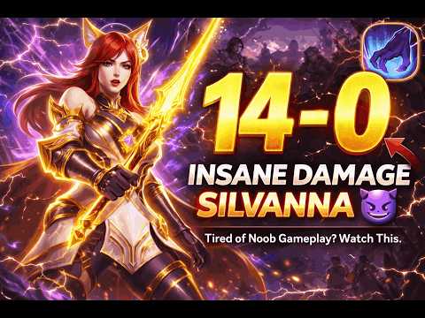 TOP 1 GLOBAL Silvanna Build 2026: Infinite Magic Lifesteal!