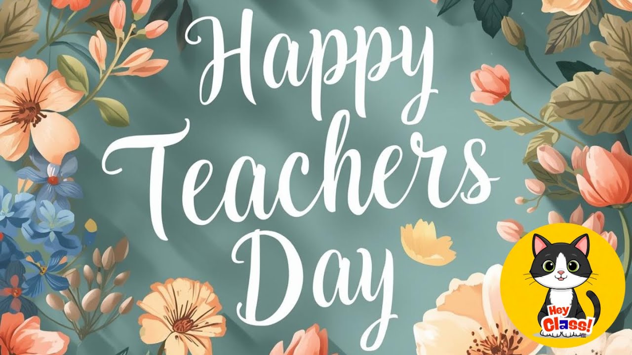 Thank you, Teacher (A Teacher's Day Song) | Hey Class Kids