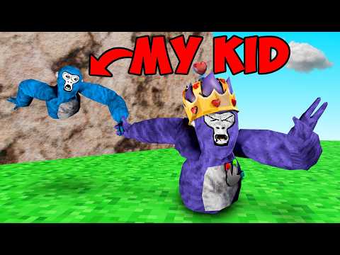 Playing Gorilla Tag With My Son!