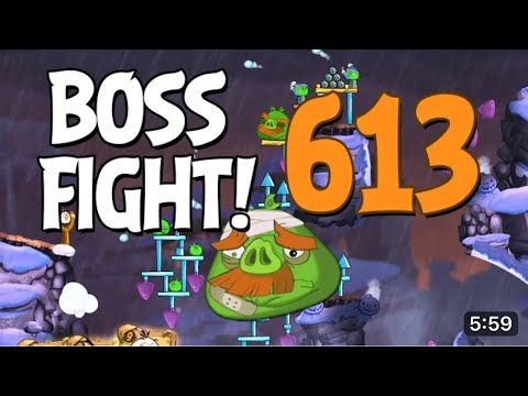 Angry Birds 2 Boss Fight 83! Foreman Pig Level 613 Walkthrough - iOS,@AngryBirdsNest