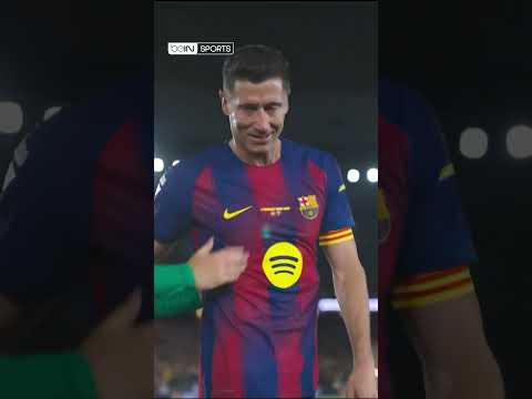 😭💔 Les LARMES de Robert LEWANDOWSKI qui quitte la pelouse du CAMP NOU pour la toute dernière fois...