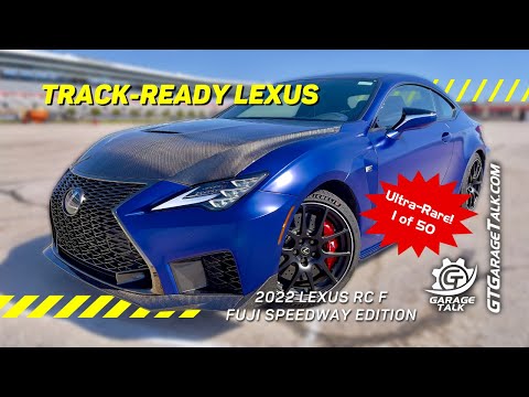 We Track-Test a RARE Lexus RC F Fuji Speedway Edition at Texas Motor Speedway