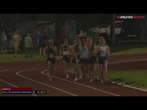 Men A Victorian Mile Championship: 2020-21 Victorian Milers Club - Meet 4 // aeTV