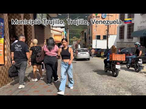 🇻🇪 Capital VENEZUELA, walking in TRUJILLO CITY #virtualtour #trujillo #venezuela 