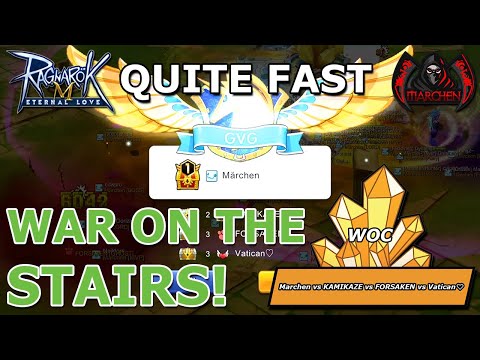 MARCHEN VS KAMIKAZE VS FORSAKEN VS VATICAN [WOC] (RAGNAROK MOBILE: ETERNAL LOVE)