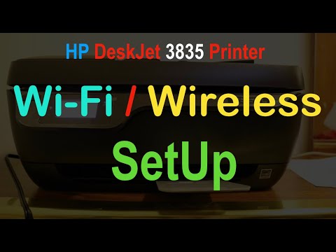 Thumbnail for HP DeskJet Ink Advantage 3835 Wi-Fi SetUp, Connect To Home or Office Wi-Fi Network & Review
