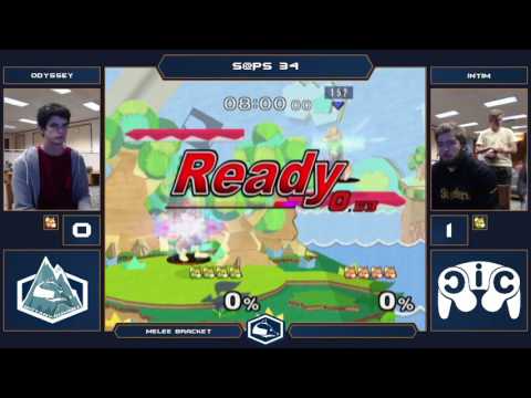 S@PS 34 Melee Singles - Odyssey (Red Fox) vs Intim (Green Fox) - Winner's Bracket