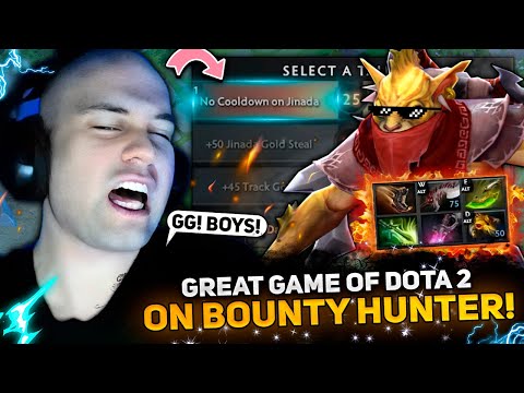 GREAT GAME of DOTA 2 on BOUNTY HUNTER by MASON! | THIS YOU HAVE NOT SEEN BEFORE!