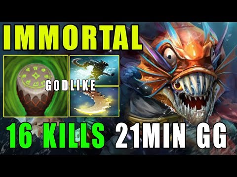 [Slark] Meta Drum of Endurance Style Never Weak 16 Kills 21Min Call GG (FullGame Dota2 7.21d)