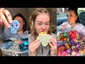 TIKTOK Candy Mukbang Compilation Wax Candy Candied Fruit Swedish Candy Peeps More