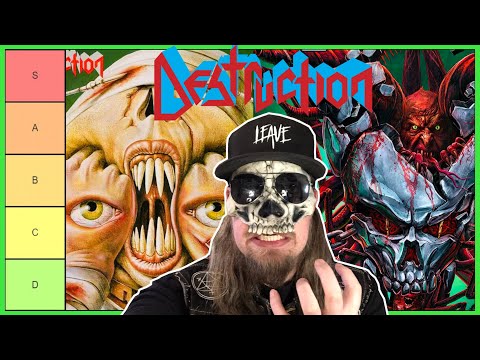 DESTRUCTION Albums RANKED