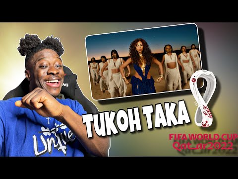 Tukoh Taka - Official FIFA Fan Festival Anthem Nicki Minaj, Maluma, & Myriam Fares 🔥 REACTION