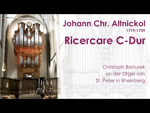 Joh. Chr. Altnickoll (1719-1759) | Ricercare C-Dur