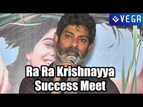 Ra Ra Krishnayya Movie Success Meet - Sundeep Kishan, Regina Cassandra, Jagapati Babu