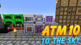 DEPOLAMA SİSTEMİ - Modlu Skyblock #4 - ATM10 - To The Sky
