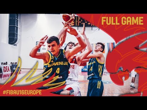 Turkey v Slovenia - Full Game - FIBA U16 European Championship 2017