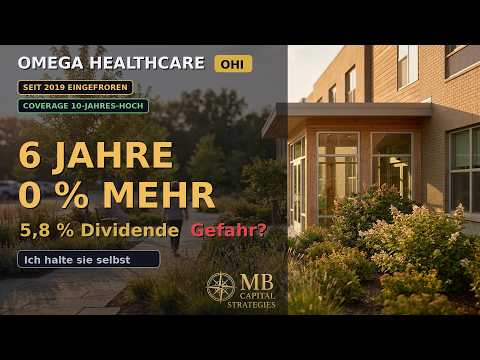 Omega Healthcare Aktie: 6 Jahre 0 % Dividenden-Erhöhung — Gefahr? (Analyse 2026) Thumbnail