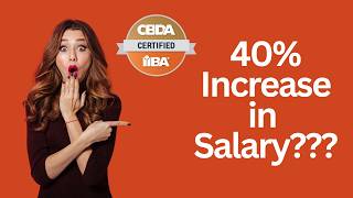 IIBA-CBDA: A Story of a 40% Salary Increase