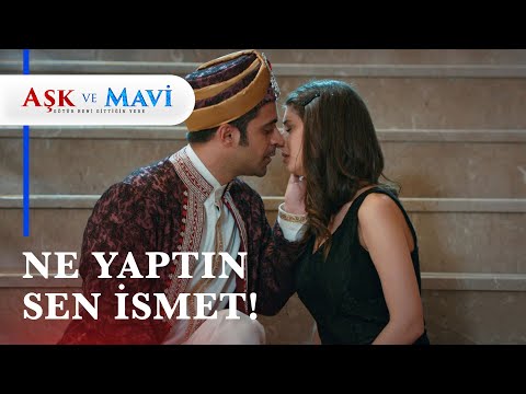 İsmet ve Pembe öpüşürken yakalandı!😳 - Aşk ve Mavi 18.Bölüm