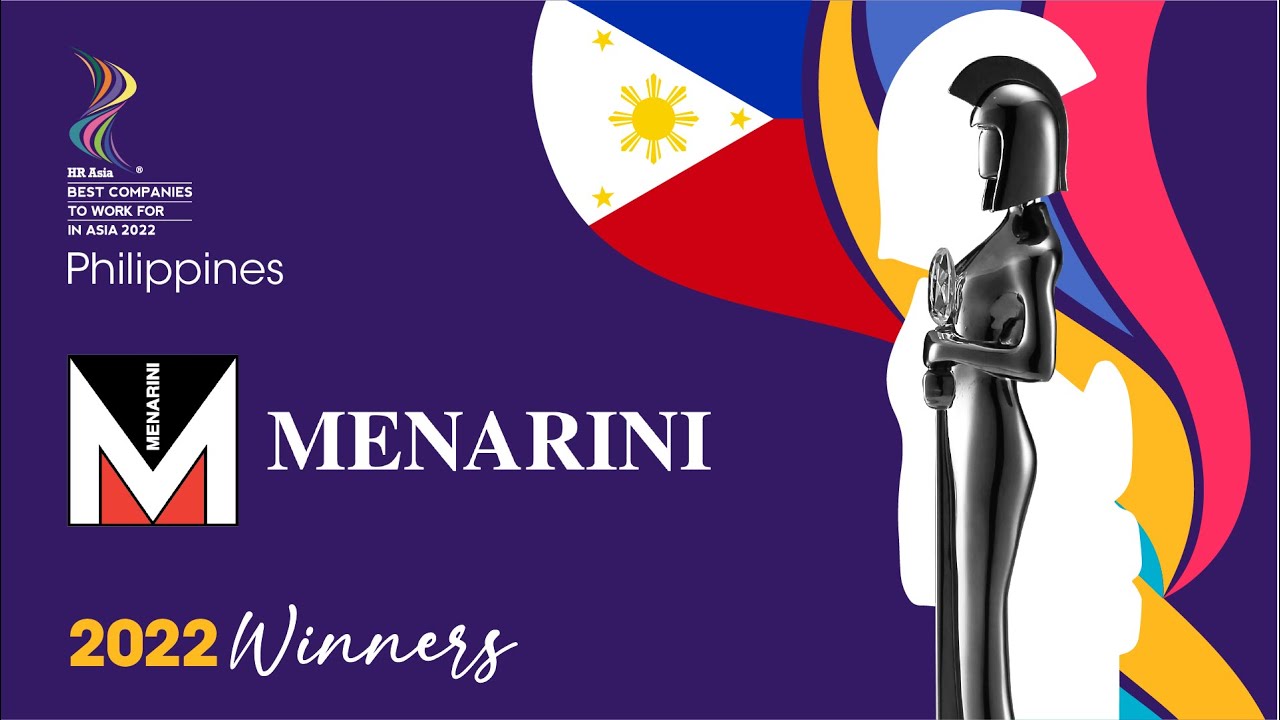 A. MENARINI PHILIPPINES INC - 2022 Philippines HR ASIA Best Companies to Work for in Asia