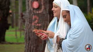 [Momentos da encenação da Via-Sacra – Capela Santa Isabel da Hungria no Hospital São Julião]