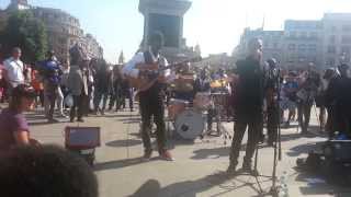 *LIVE in Trafalgar Square* Performing Donny Hathaway&#39;s &quot;Someday We&#39;ll All Be Free&quot;