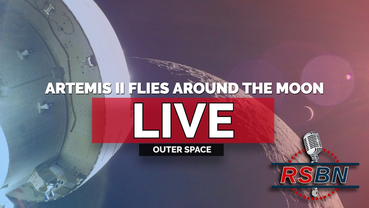LIVE: The Artemis II Crew Flies Around the Moon - 04/06/26