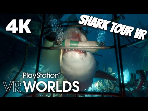 Playstation VR Worlds - Ocean Descent The Shark Tour Gameplay