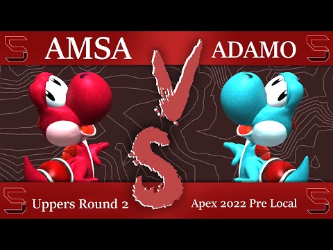 aMSa (Yoshi) Vs. Adamo (Yoshi) || Winners Round 2 || SSBM Apex 2022 Pre-local