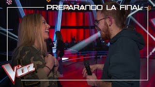 Andrés Martín y Miriam Rodríguez ensayan 'Mejor sin miedo' | Preparando la Final | La Voz Antena 3