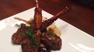 Brown Sugar &amp; Balsamic Glazed Lamb Chops