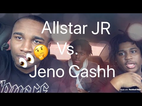 Allstar JR Vs. Jeno Cashh REACTION!! #DissTrackTuesday #4