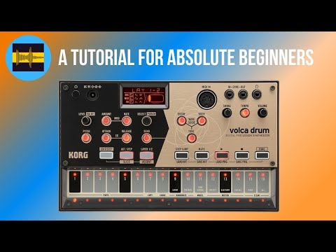 Korg Volca Drum Tutorial | Getting Started Easy Guide | Tips For Beginners | Learn in 30 Minutes.
