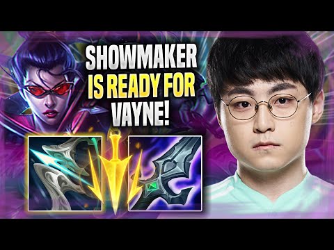 SHOWMAKER IS READY FOR VAYNE! - DK ShowMaker Plays Vayne ADC vs Samira! | Season 2022
