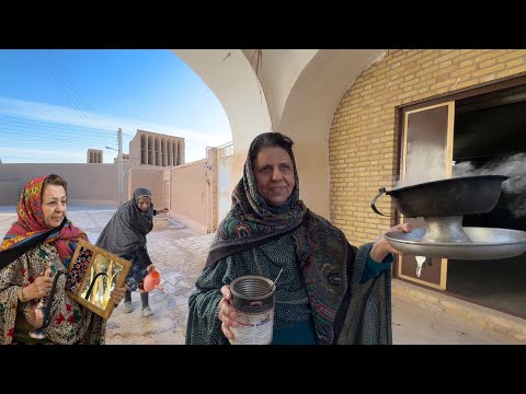 Lifestyle of the people of Sharif Abad village, Ardakan, Yazd . روستای شریف آباد اردکان یزد