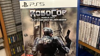 Robocop Unfinished Business PS5 gameplay.