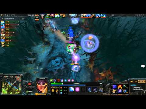 Tongfu vs Dream Time TI4 Chinese Qual Loser Final Game 2 Bottom Fight