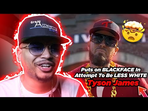 Tyson James Puts on BLACKFACE In Attempt To Be LESS WHITE (Music Video) | REACTION