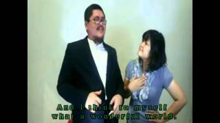 What A Wonderful World (Louis Amstrong Cover) by Dave & Margaretha