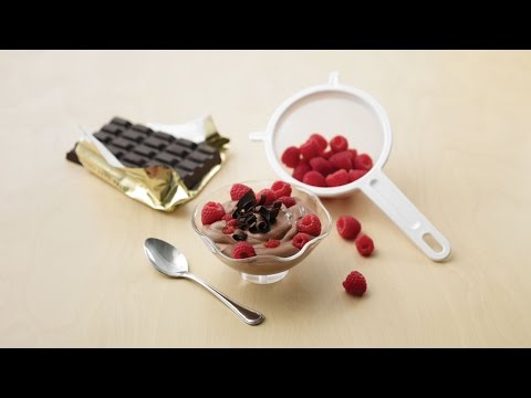 Really Easy Chocolate Raspberry Mousse - by Dairy Farmers of Canada