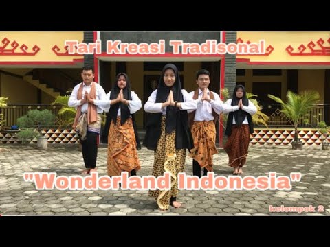 Tari Kreasi “wonderland indonesia”