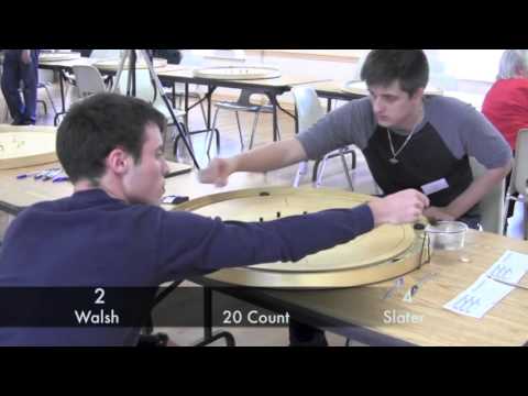 Crokinole - 2014 Belleville Final - Slater v Walsh 2/3