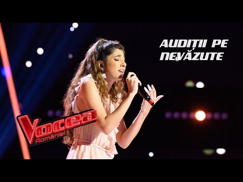 Charlize Maalouf | "Desert Rose" | Audiții pe Nevăzute | Vocea României | Sezonul 13