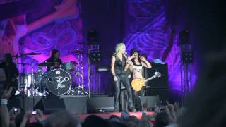 Slash with Michael Monroe &quot;We&#39;re All Gonna Die&quot; / &quot;Up Around The Bend&quot; @ Ruisrock 2010