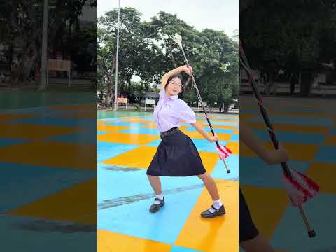 โรงเรียนไหนมีดรัมเมเยอร์👸🪄แบบนี้ยกมือ 🙋‍♂️